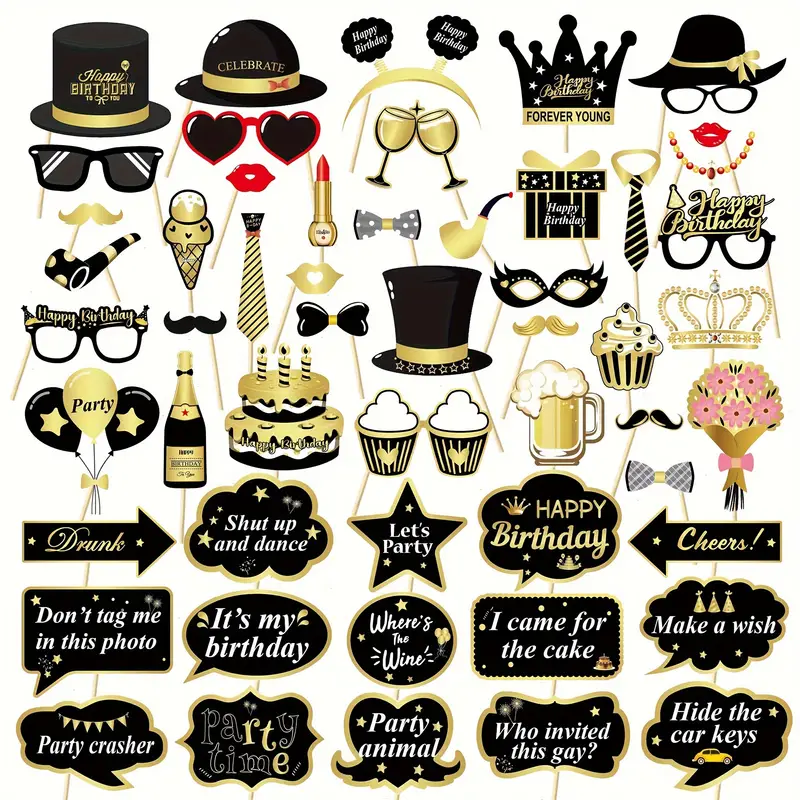 Selfie tilbehør - guld