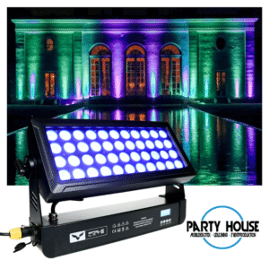 Lej - Uplight til vægbelysning ( Vandtæt ) 44x15w